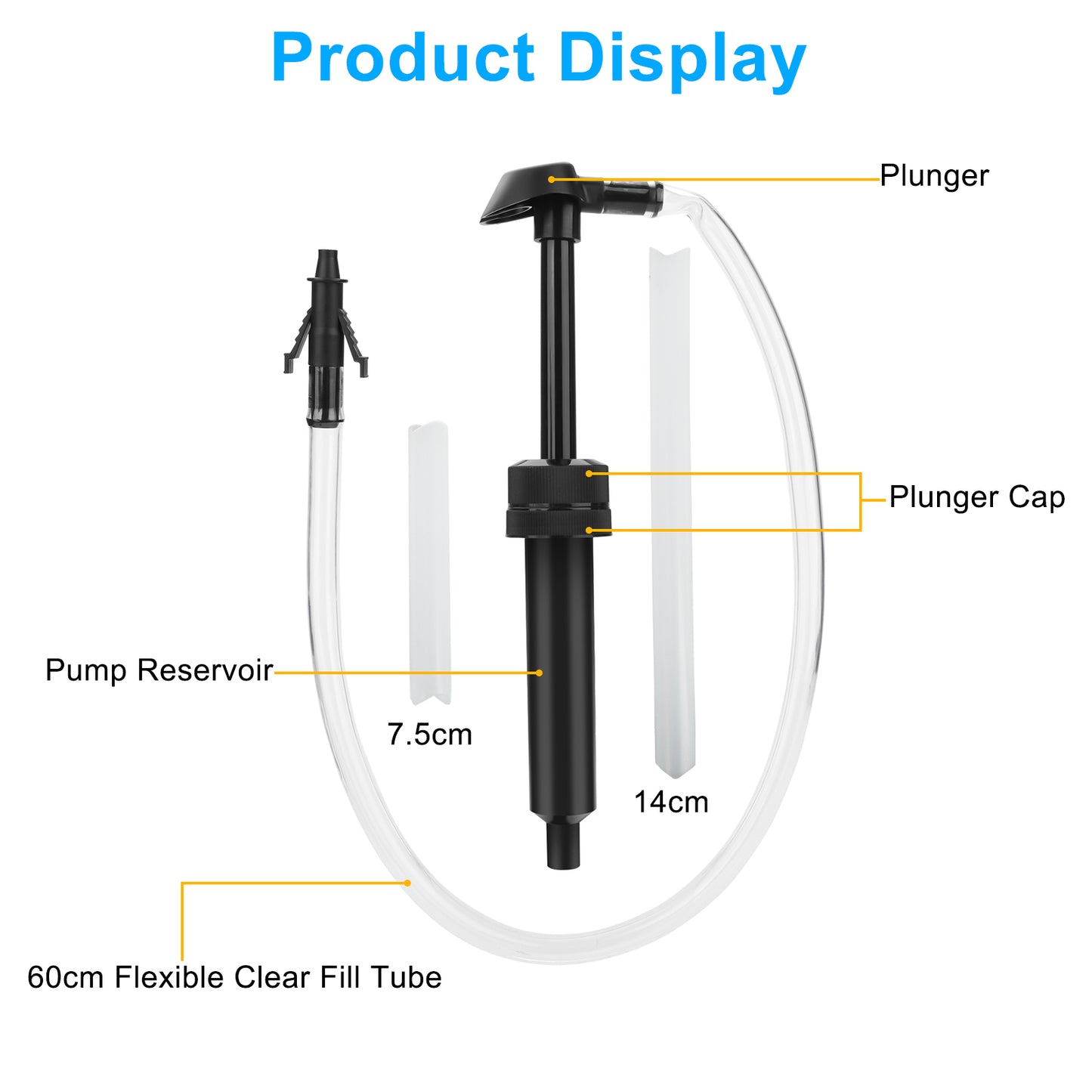 2 Pcs Fluid Transfer Pumps - Safe, and Easy Solutions for Gas, Motor Oil, and Fluid Transfers