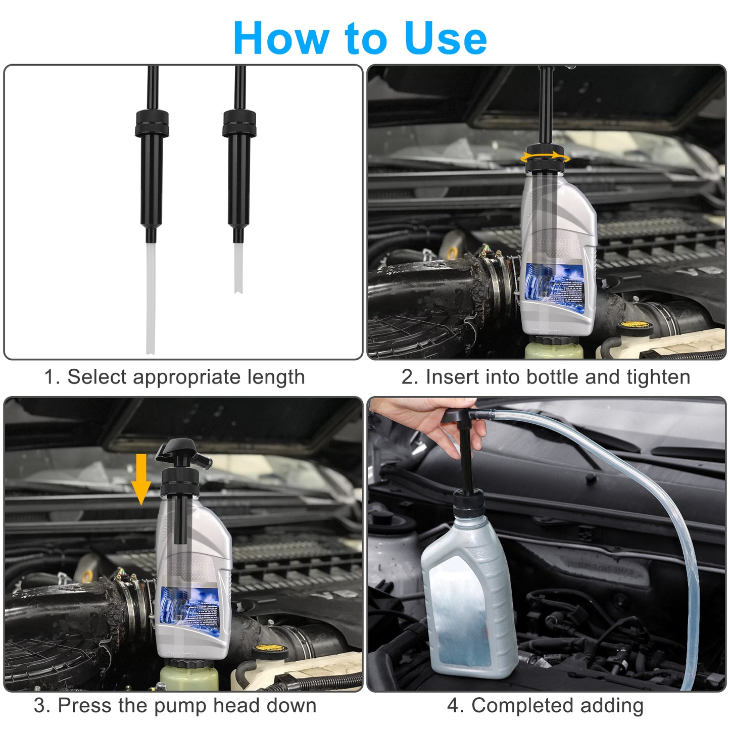 2 Pcs Fluid Transfer Pumps - Safe, and Easy Solutions for Gas, Motor Oil, and Fluid Transfers