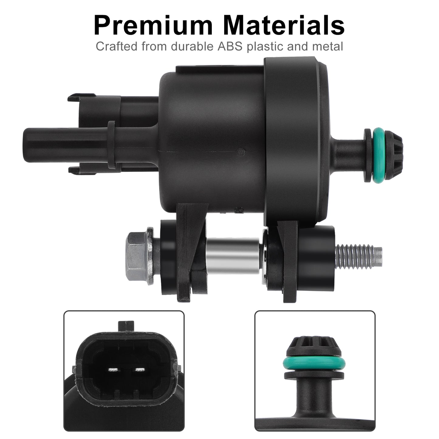 Vapor Canister Purge Valve Solenoid for Selected GM Vehicles - Replaces 12610560, 214-2137,Address Rough Idle & Fuel Efficiency Issues
