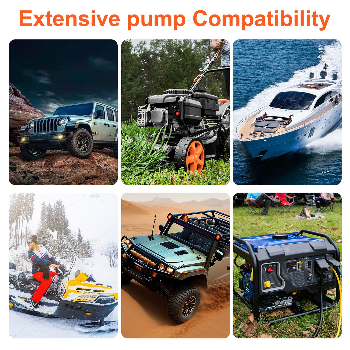 Portable Electric Siphon Pump - Battery Operated Pump for Gas,Fuel,Diesel, Water Transfer 2.6 GPM Flow Oil Extractor,Multi-Use Siphon Fuel Transfer Pump