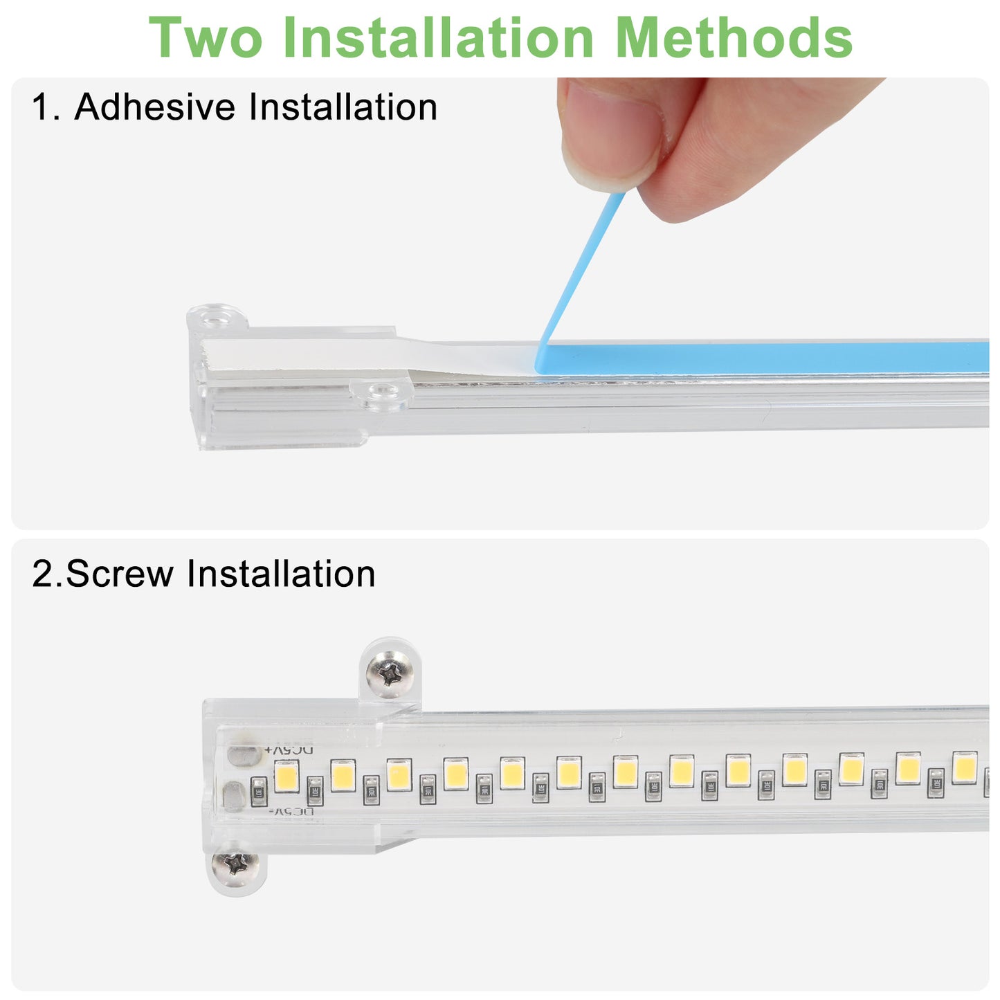 LED Plant Grow Light - Full Spectrum Light Triple Strip for Indoor Plant Cultivation and Hydroponics