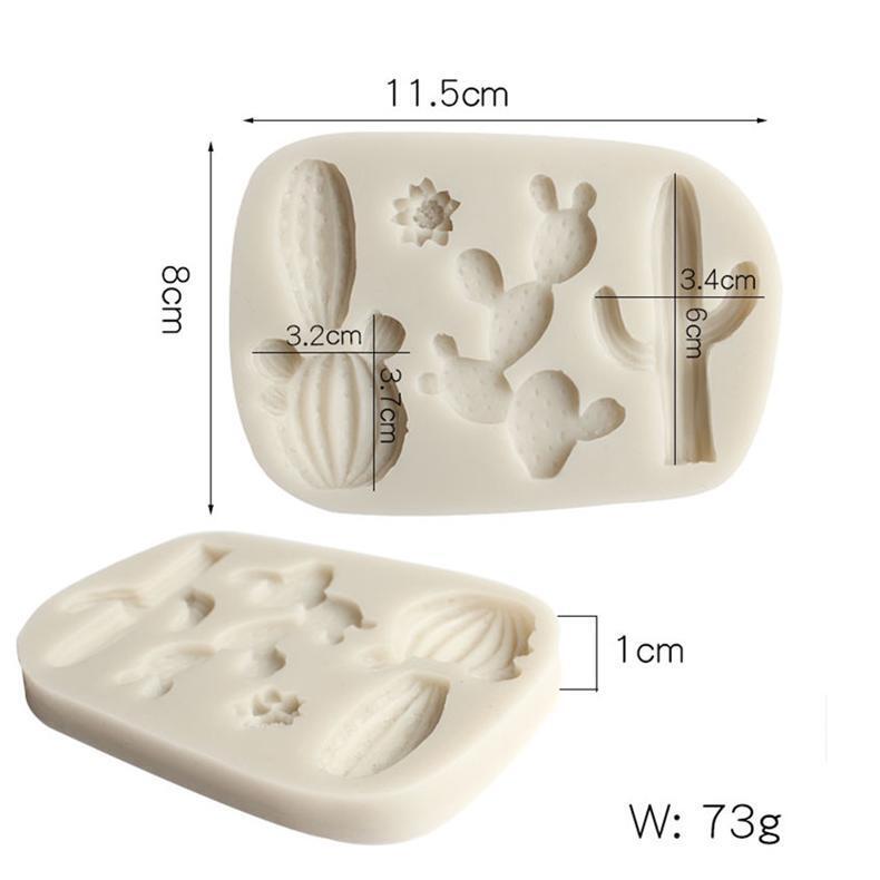 Cactus Silicone Resin Mold - Cacti Fondant Mold,Cake Decoration Chocolate Mold Kitchen Cooking Tool,DIY Handmade Making Crafts,DIY Epoxy Resin Art Craft