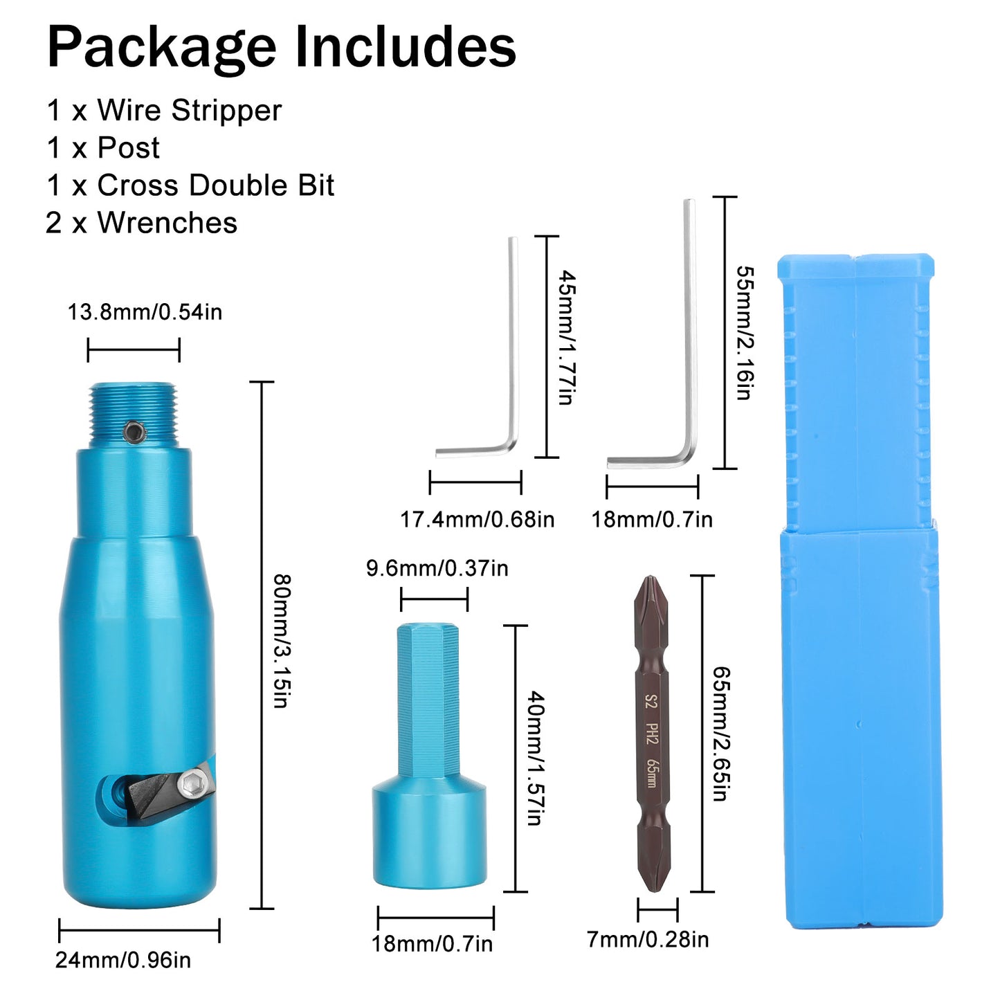 Aluminum Alloy Cable Twisting Stripping Tool – Compact Electric Drill Compatible Tool for Efficient Wire Stripping, Screwdriving & More, Essential Electrician's Accessory Kit(2.5-4 Square Meters Universal)