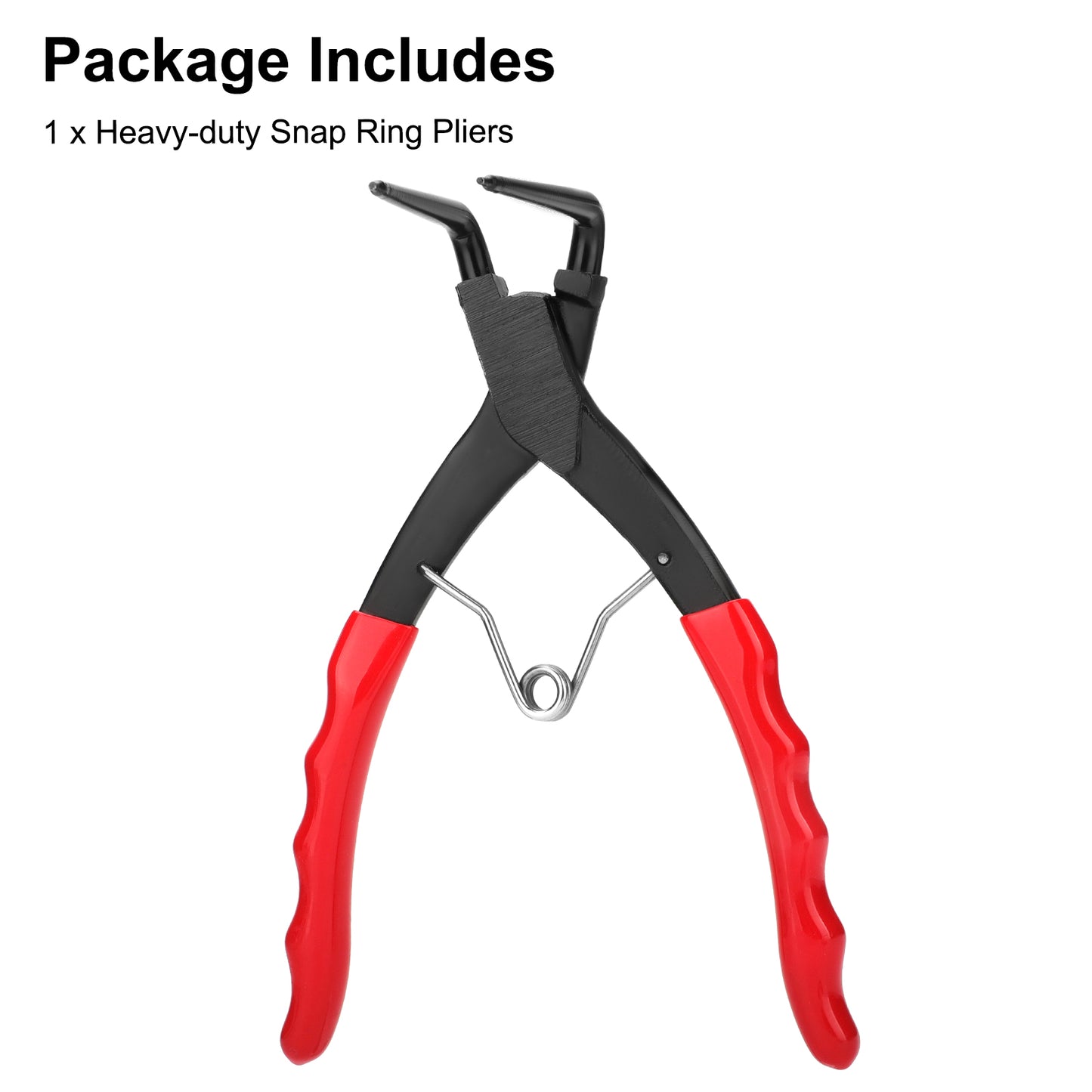 90 Degree Bent Long Nose Pliers - Internal Snap Ring Pliers Remover Retaining Circlip Pliers,Circlip Pliers,Long Nose Multi‑Function Tool