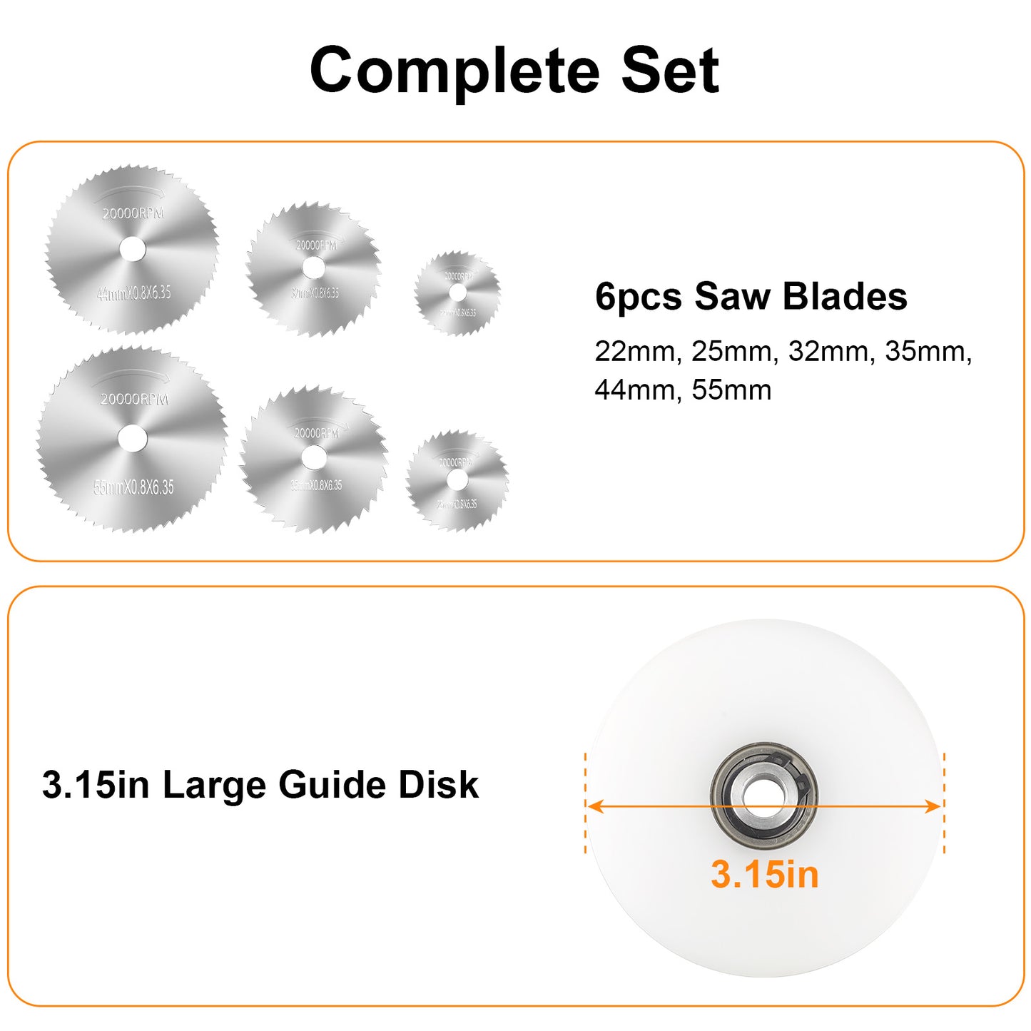 Internal Pipe Cutter for PVC - Stainless Steel Shaft with HSS Blades, Adjustable Cutting Depth, Includes 6 Saw Blades & Guide Disk - Ideal for Shower Drains, Toilet Flanges, and Confined Spaces