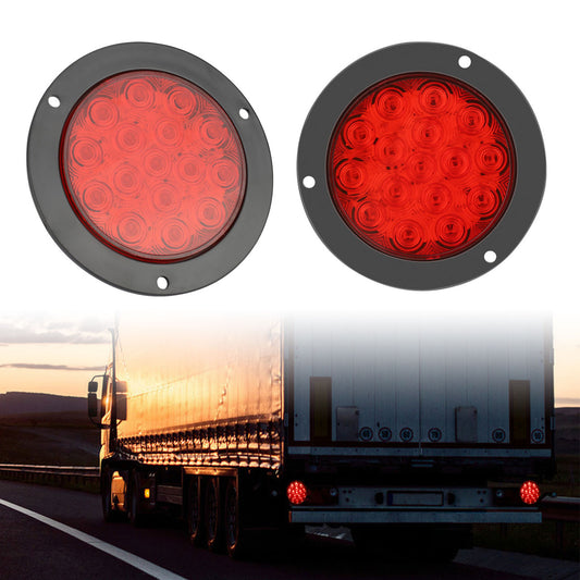 4 inch 16LED Red Tail Lights for Trucks, SUVS, ATVS and more, 2Pcs