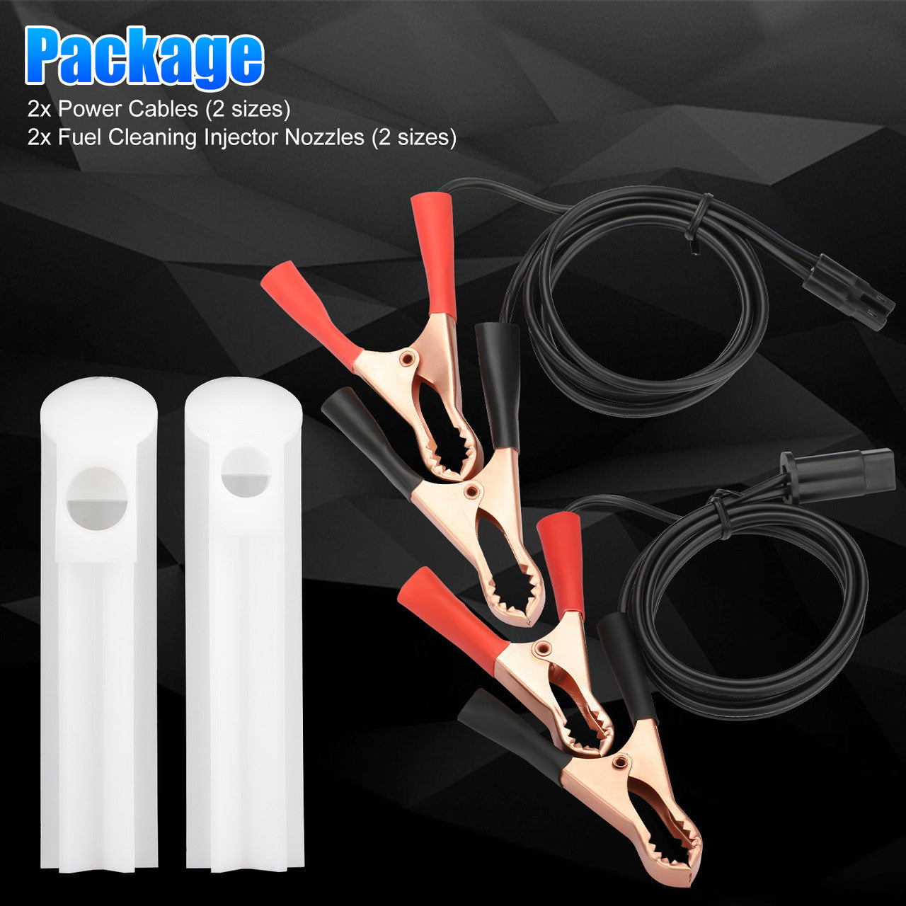 Automotive Vehicle Fuel Injector Flush Cleaner Adapter for DIY, Compatible with Most Vehicles