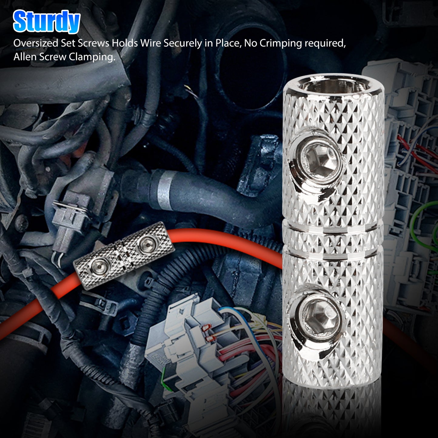 4pcs Coupler Terminal Butt Connector