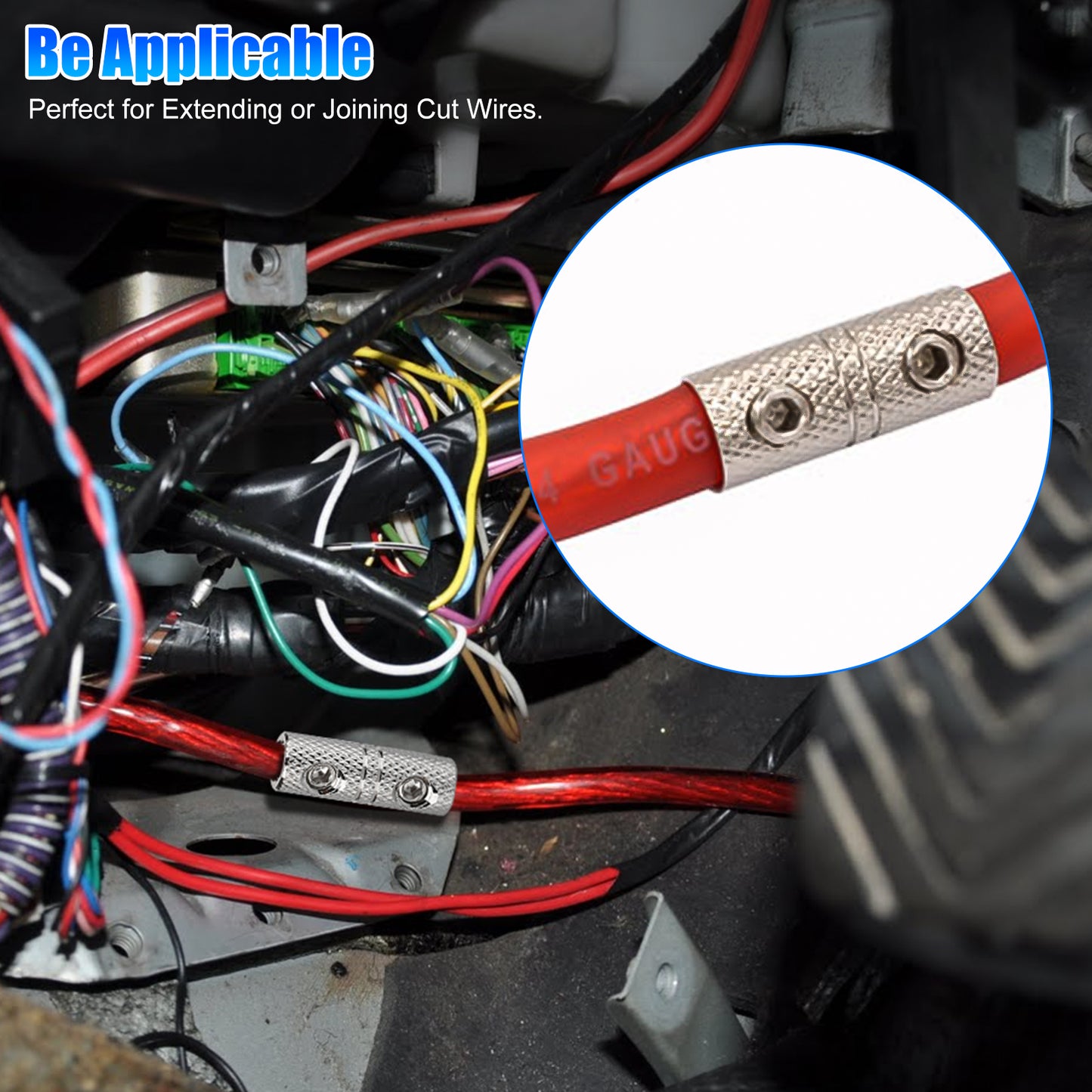 4pcs Coupler Terminal Butt Connector