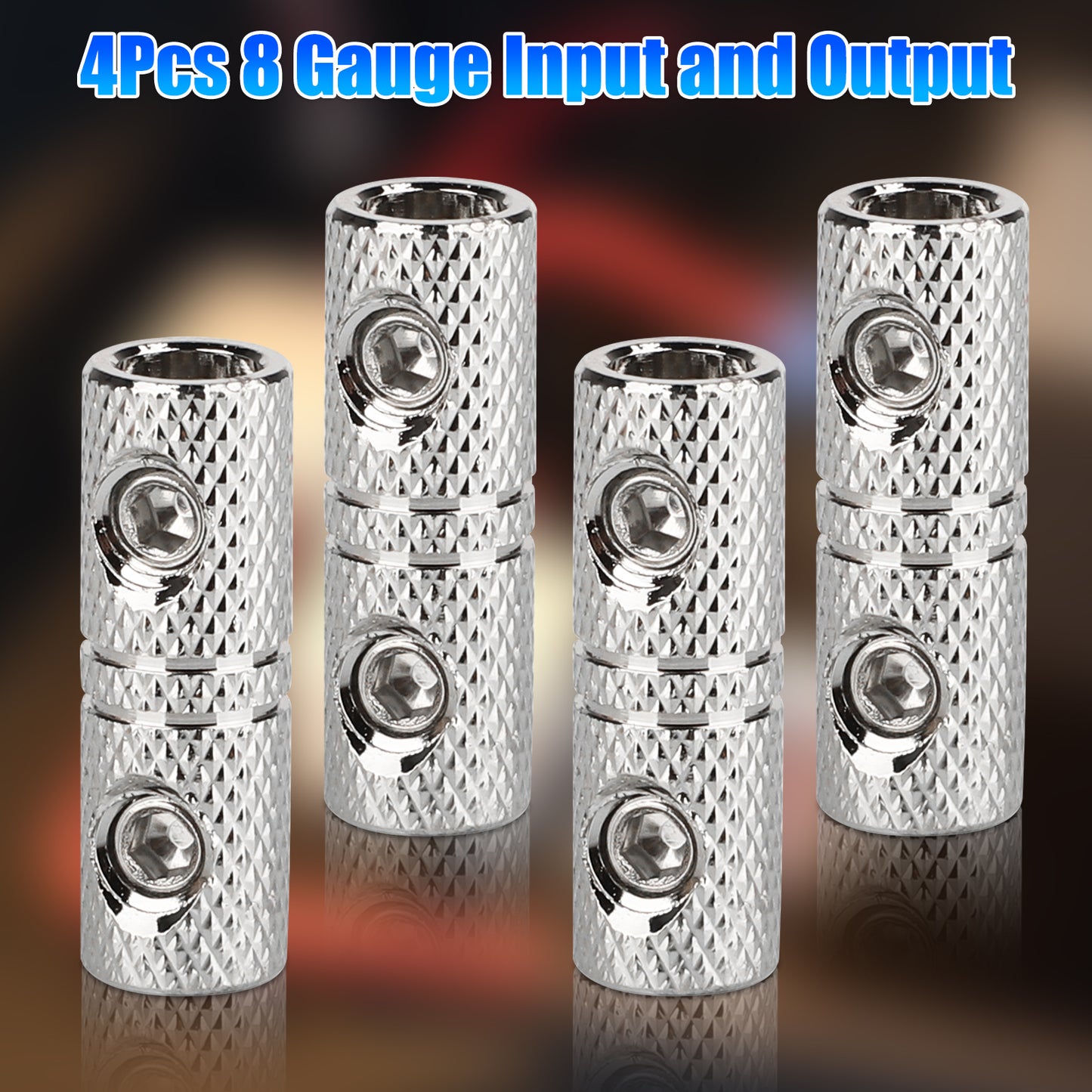 4pcs Coupler Terminal Butt Connector