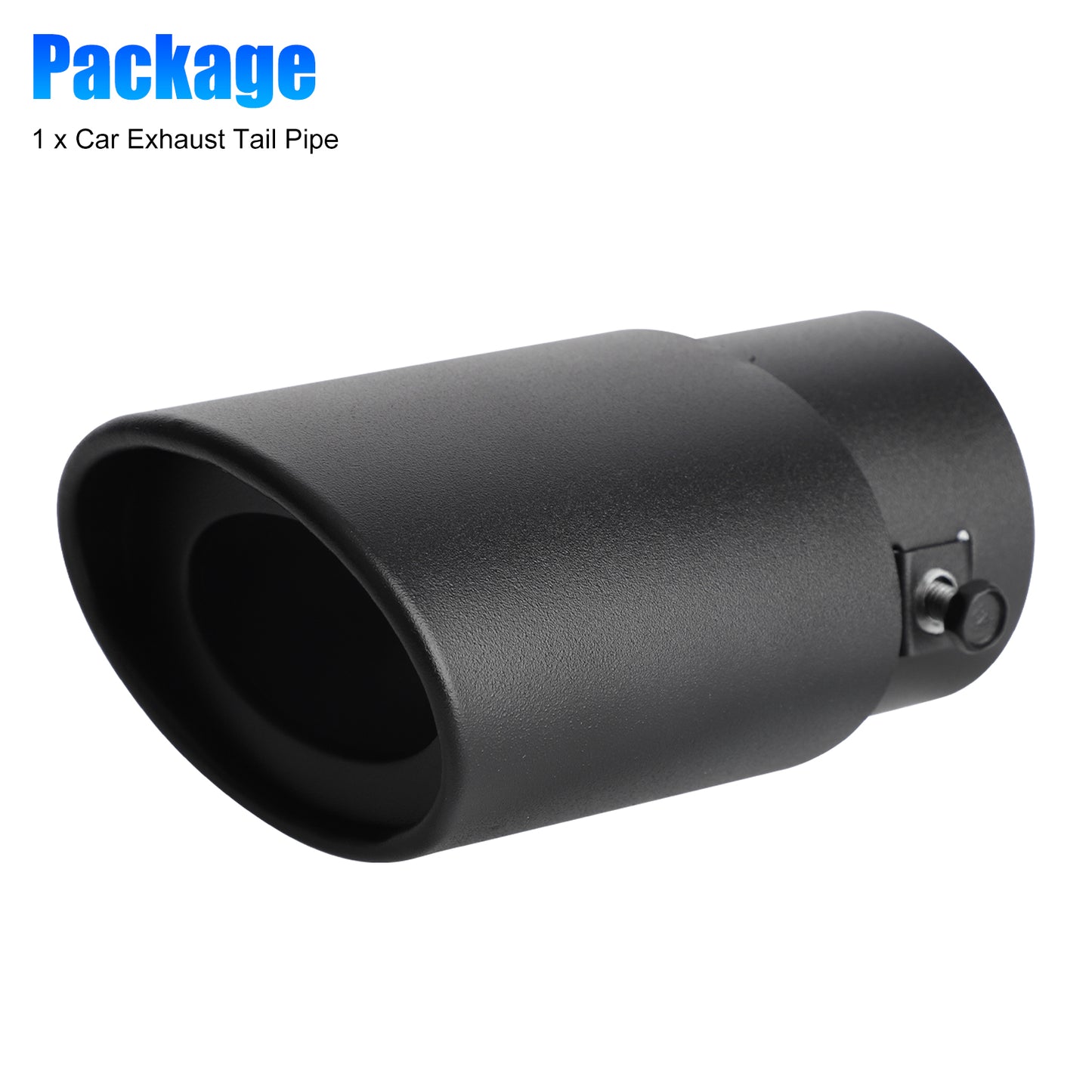 Car Rear Dual Exhaust Muffler Tail Pipes