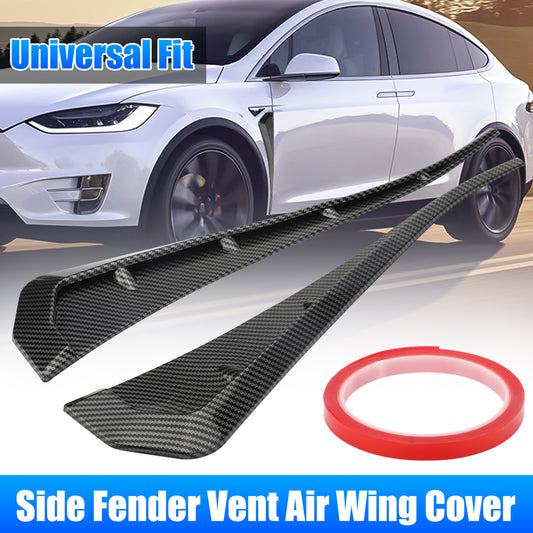2pcs car side Fender Vent Air Wing Cover