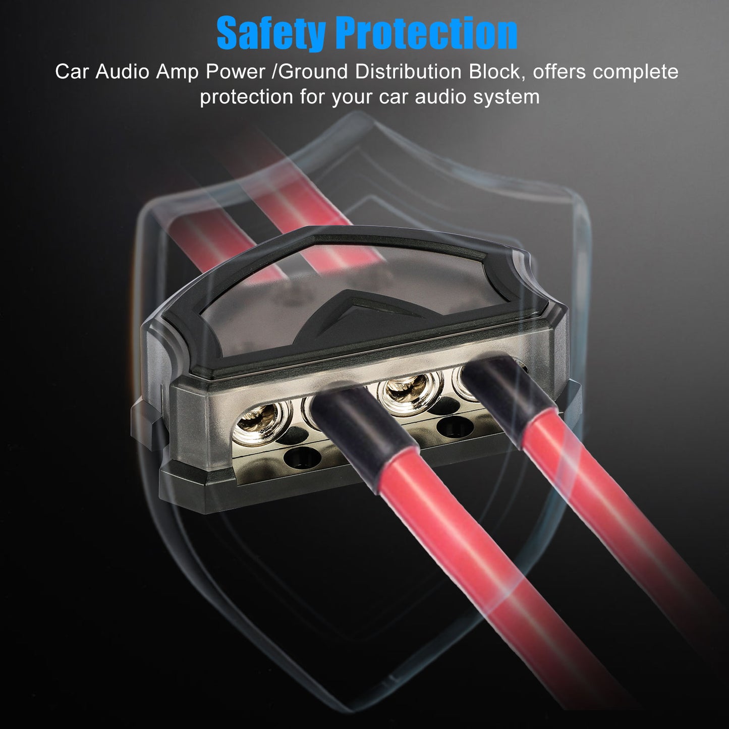 4 Way Car Audio Power Distribution Block