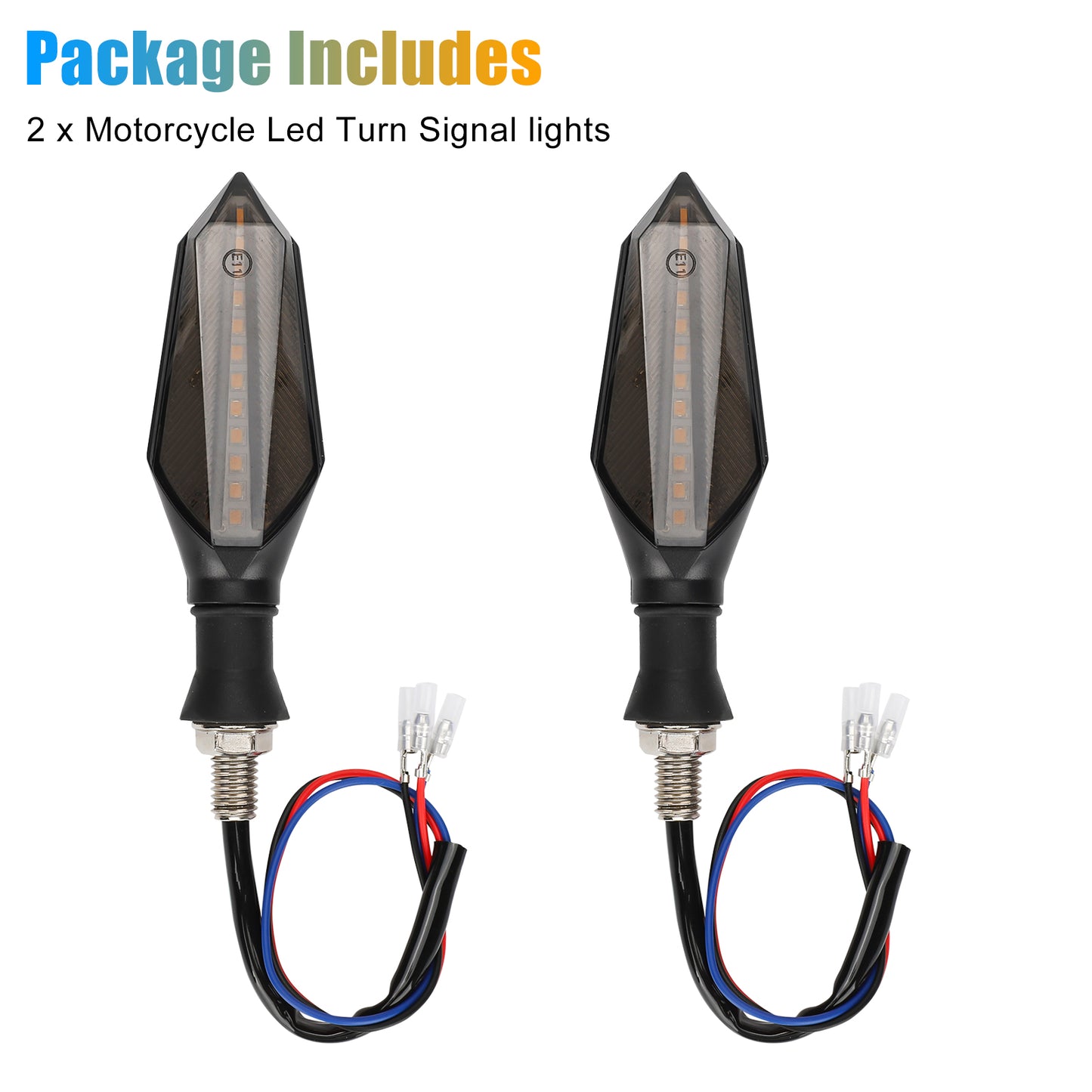 2PCS Motorcycle LED Turn Signal lights