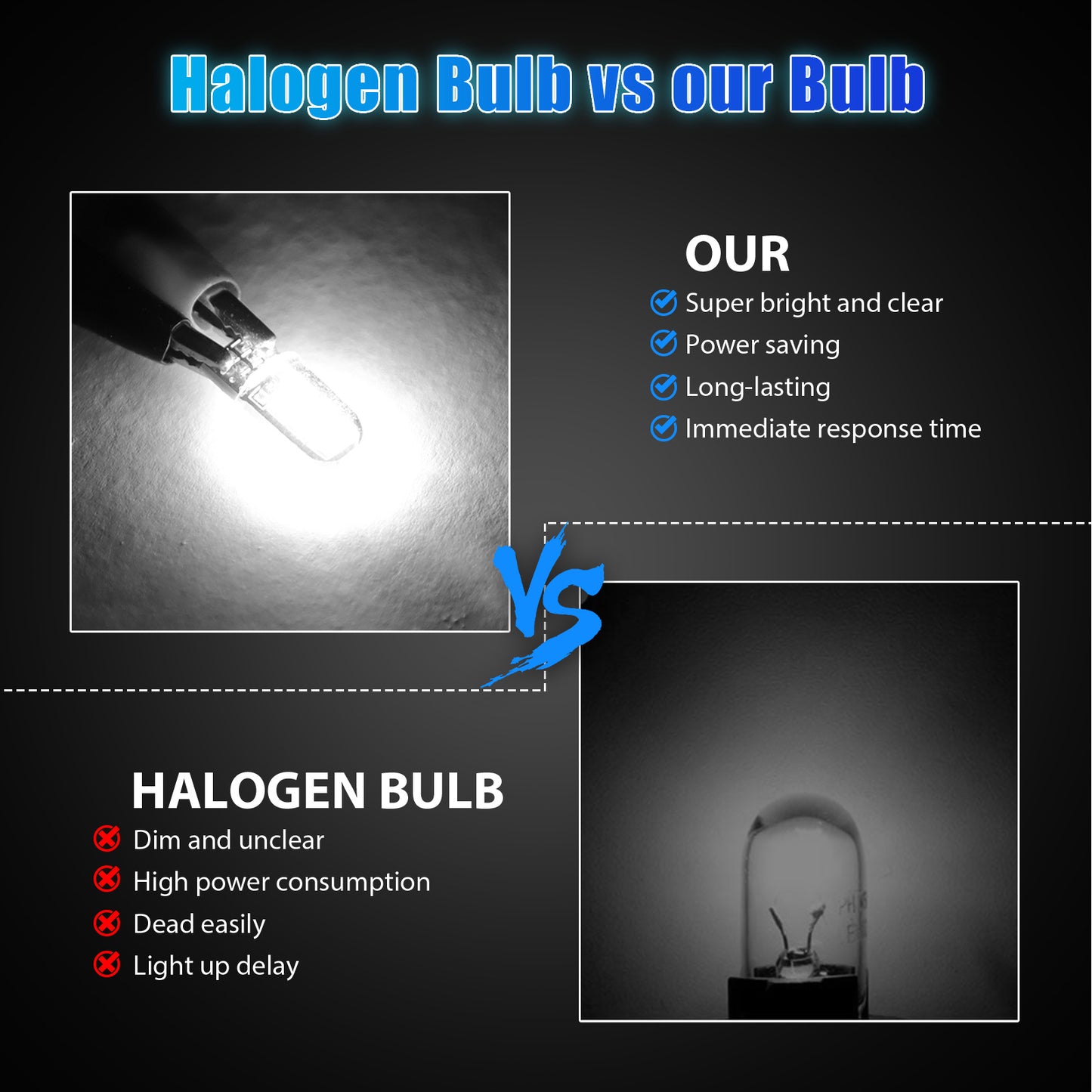LED Instrument Dash Light - Enhanced Brightness for Car Interior Decoration