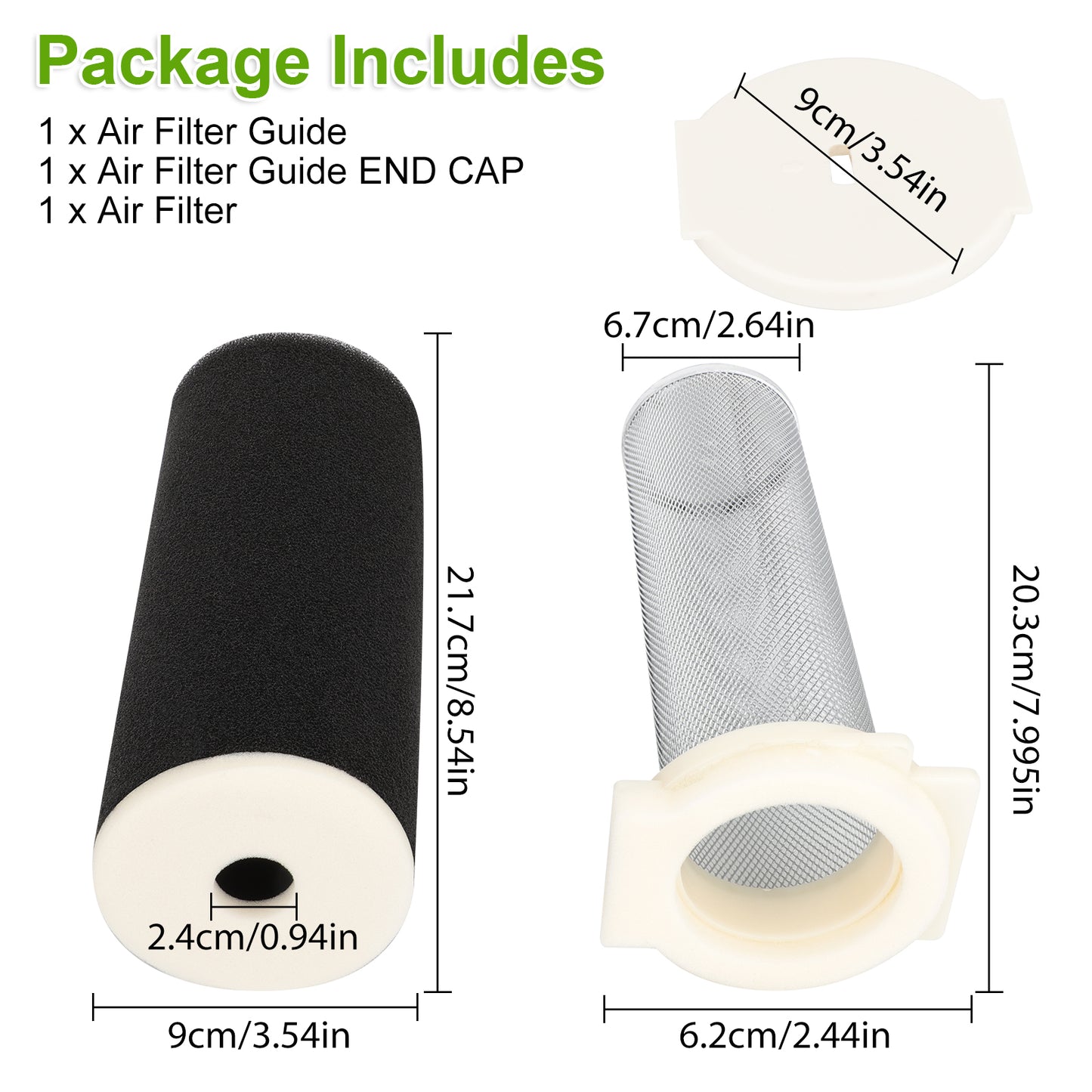 Durable Air Filter Kit - Premium Quality for Yamaha Raptor, Warrior, Wolverine, and Grizzly Models