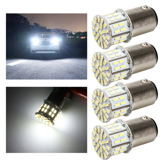 LED Tail Brake light Bulbs, 12V, 600K Brightness, White