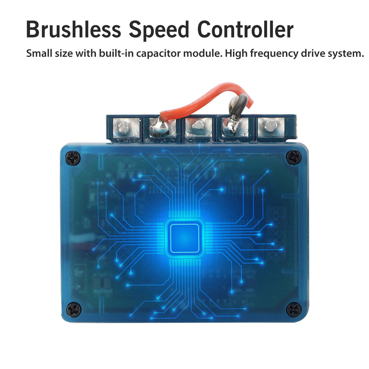 For RC Cars Brushless Speed Controller, 5V/3A Output, Over-heat Protection