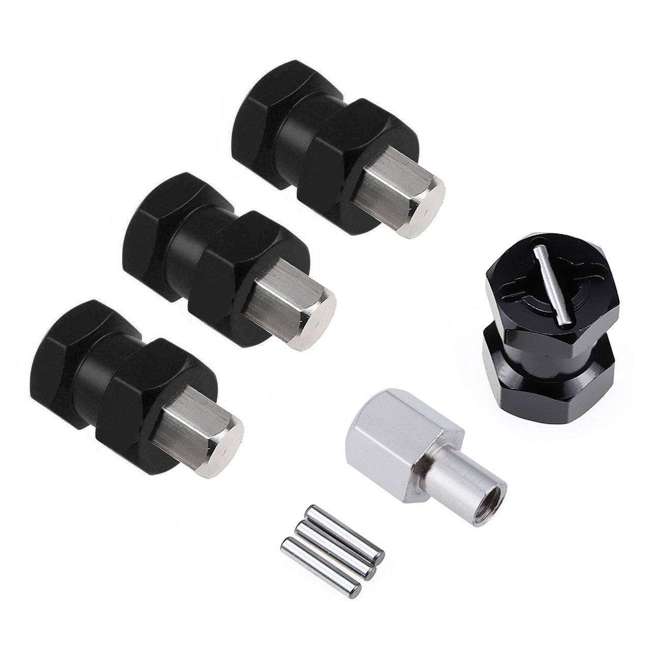 Wheel Hub Hex Drive Adaptor Extension for RC Cars