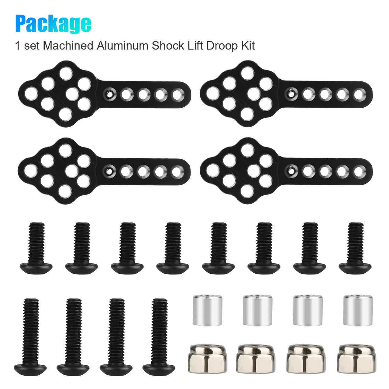 Shock Mount Lift Kit for RC 1/10 Axial SCX10