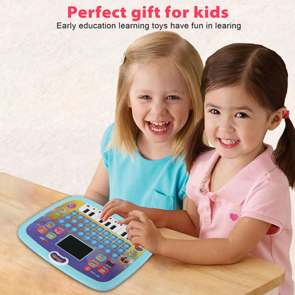 Educational Learning Toys - With LED Light Music learn letters A-Z read the 26 letters numbers 1-10 and learn and spell the relevant words
