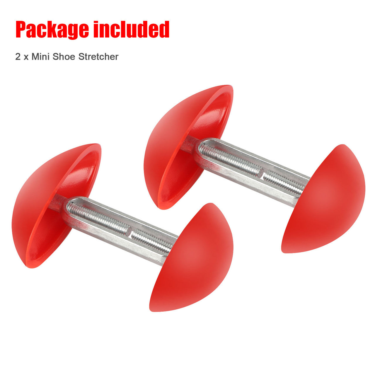 Shoes Stretchers, Women Men Shoe Width Extenders, Adjustable Mini Simple Plastic Shoe Tree High Heels Boots Stays Stereotypes Stretchers Shapes Expander Widener Help to Relief Pain, 2Pcs
