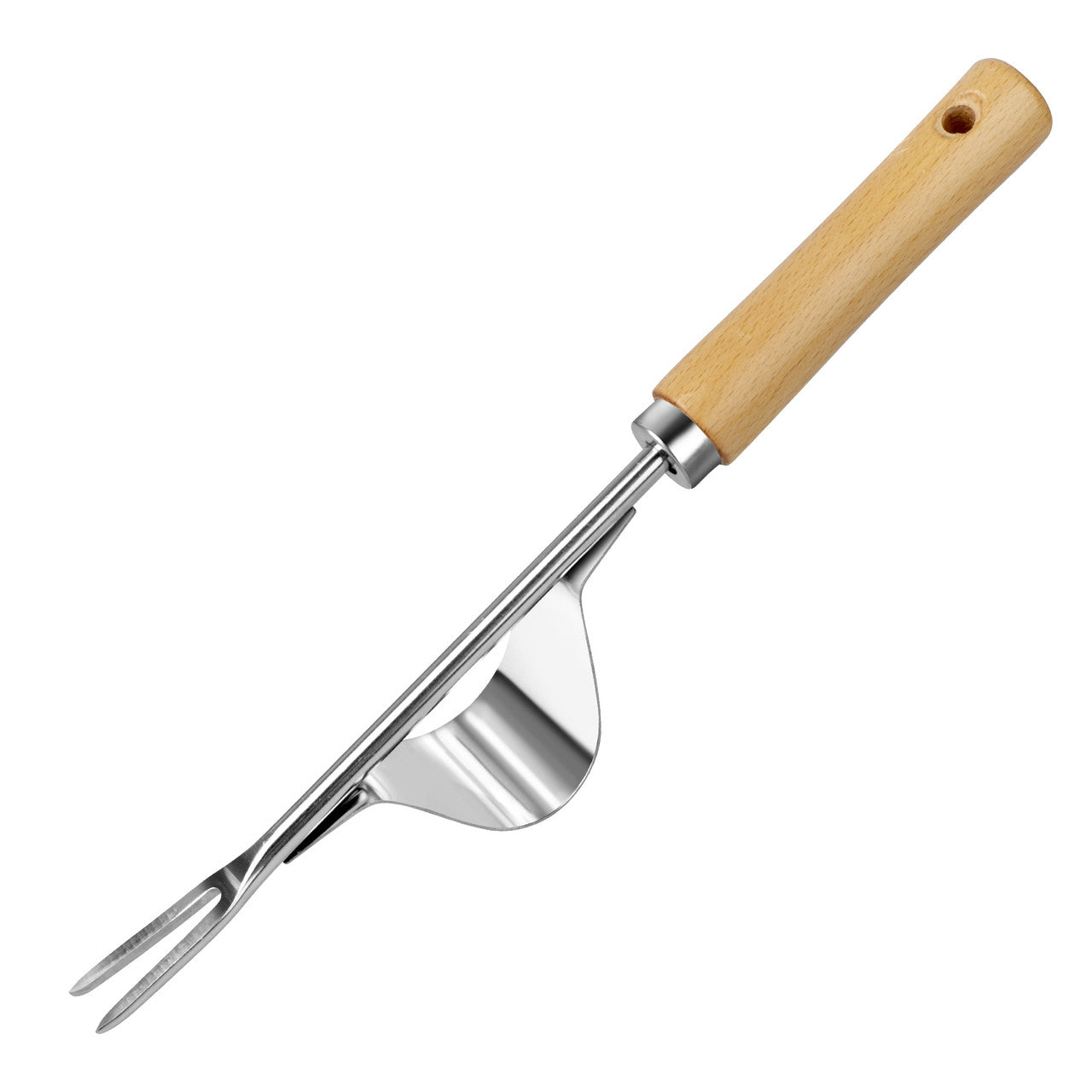 Garden Weeding Tool with Ergonomic Handle, Stainless Steel Bend-Proof for Easy Weed Removal