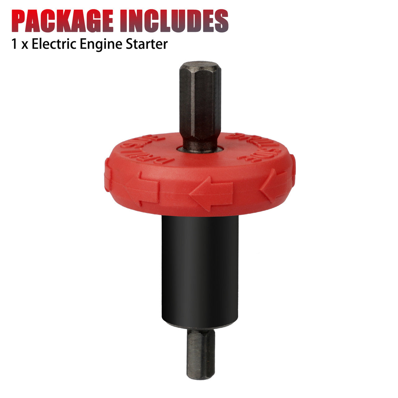 Jump Start Electric Engine Drill Bit Adapter, Gas Trimmer Blower Tool