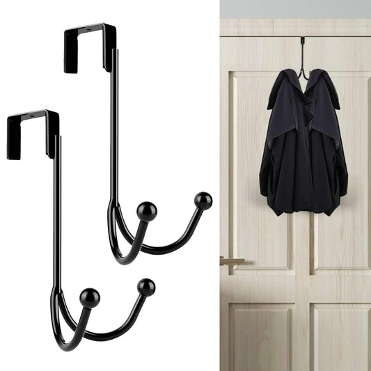 Double Hook Behind The Door Hooks with Rugged and Durable Design and Internal Protection
