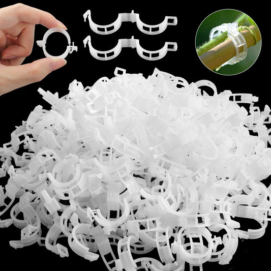 UV Resistant and Durable Plant Support Clips, Perfect for Watermelons, Tomatoes, etc., 200PCS
