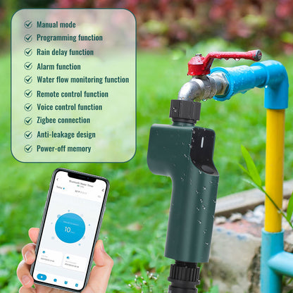Wi-fi Irrigation System Waterproof With Voice Control via Hub For Garden and Yard