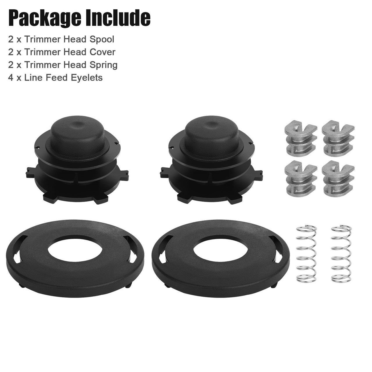 Trimmer Head Rebuild Kit For Stihl 25-2, 25-2 Bump Feed Trimmer Head for Stihl Weedeater FS55 FS55R FS56 FS56RC FS70 FS70R FS80 FS85 FS90 FS91R FS94R