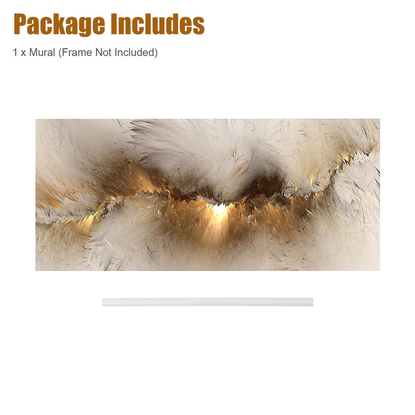 Cloud Abstract Canvas Mural 50*100