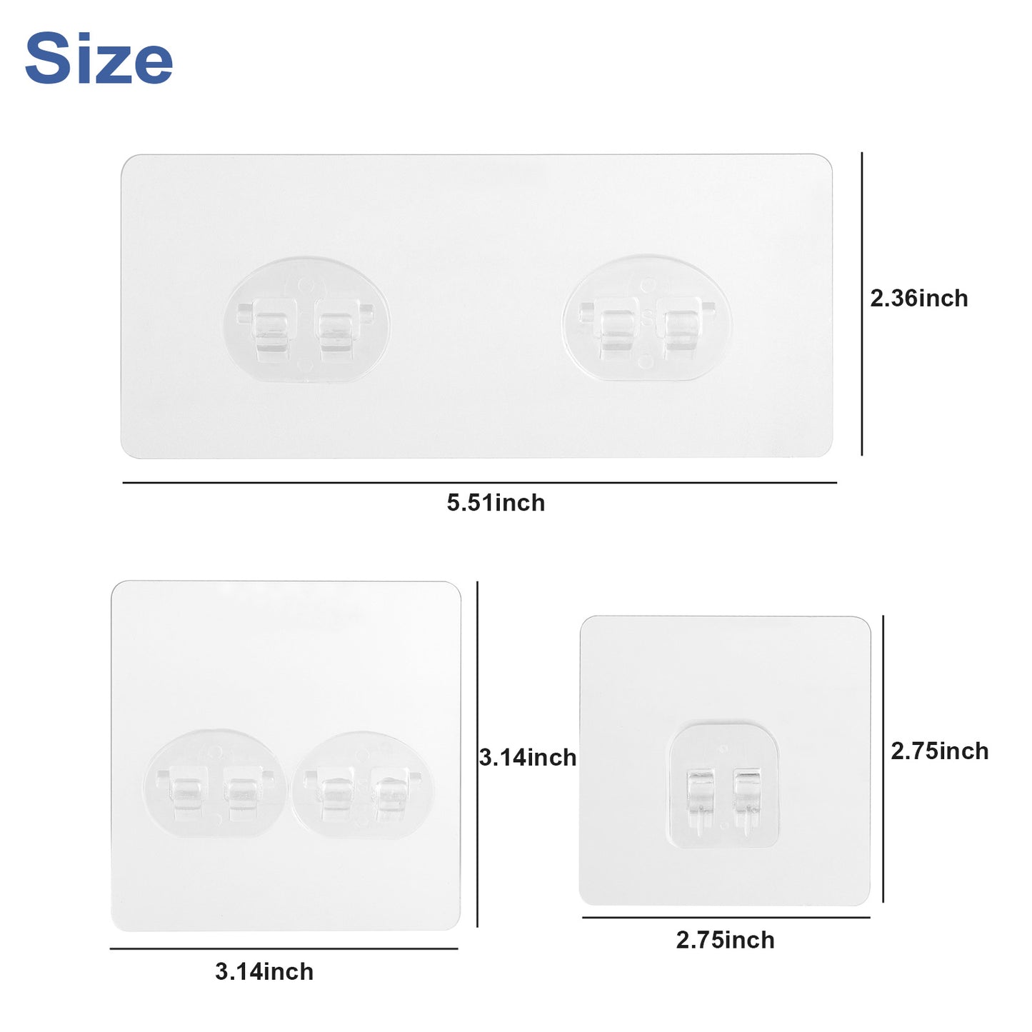 Shower Adhesive Hooks replacement