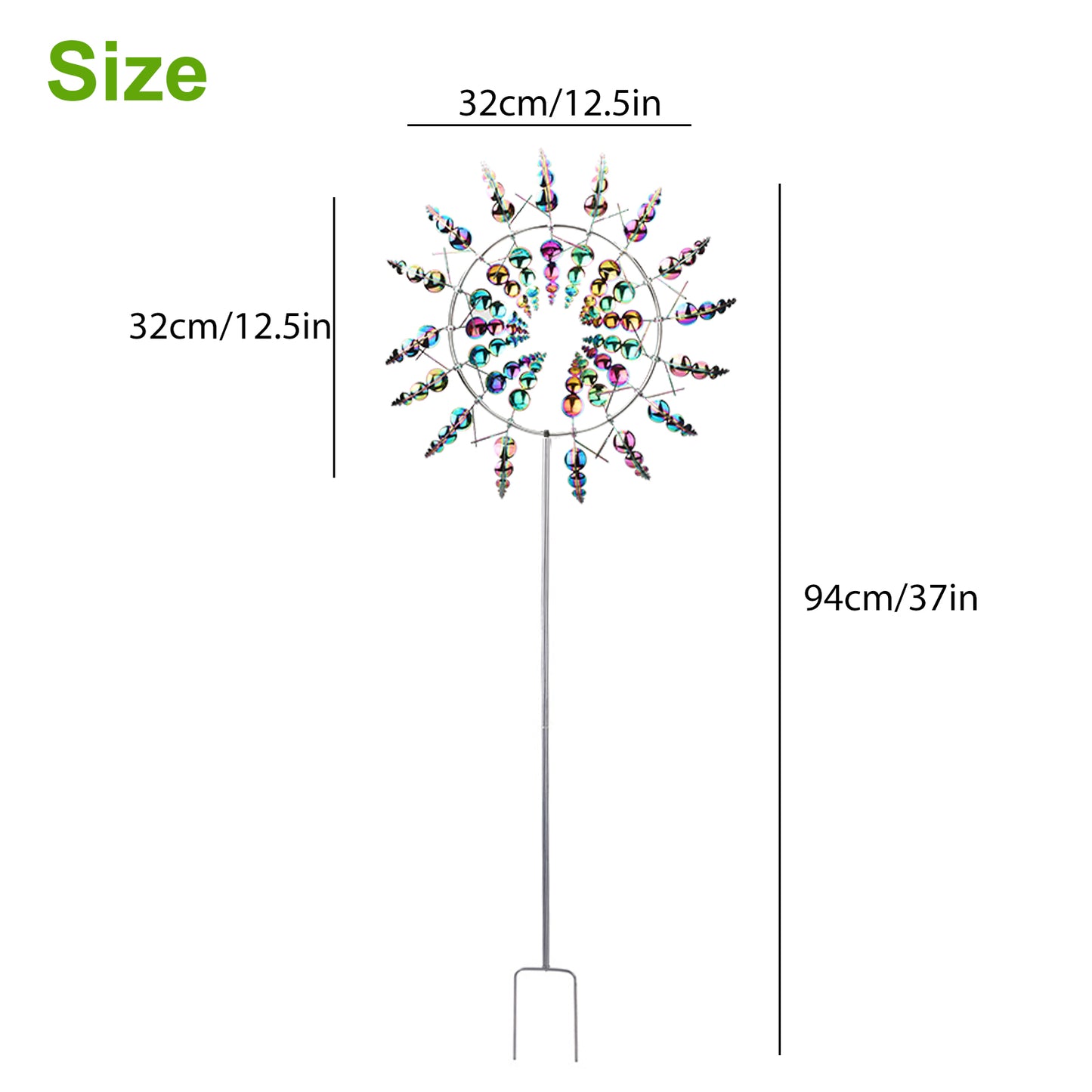 3D Metal Windmill