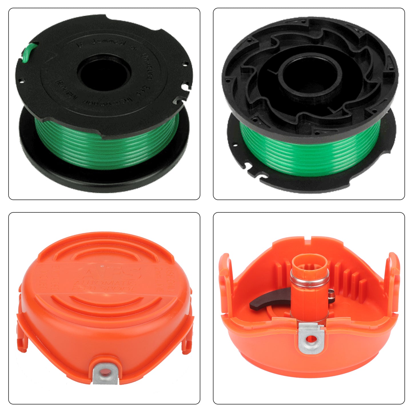 4PCS Replacement Spool Line parts