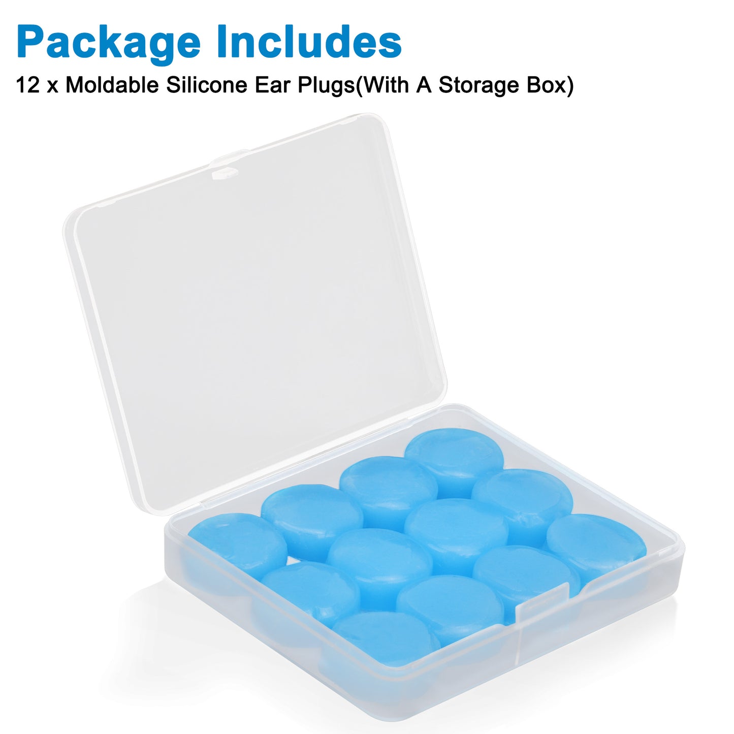 Reusable Silicone Ear Plugs