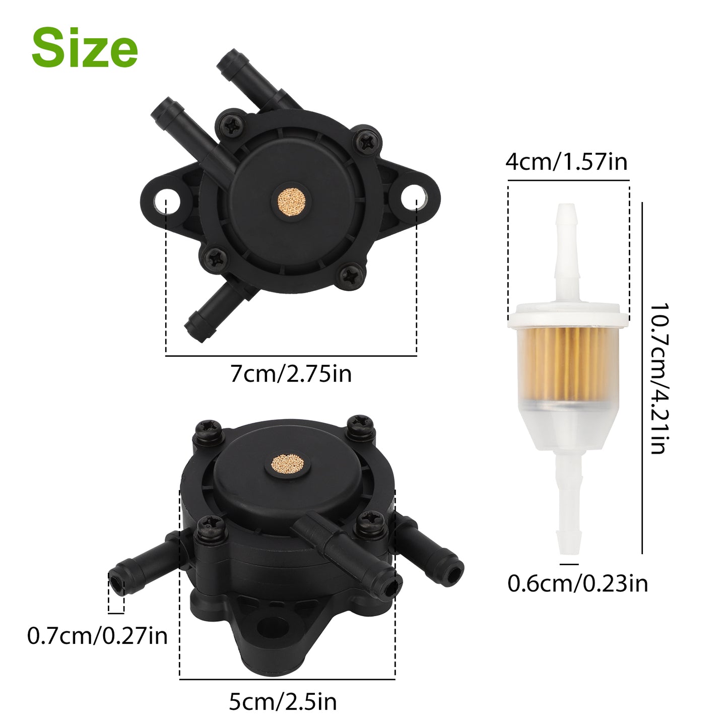 Gas Fuel Oil Pump For Kohler SV735 SV740 Motor