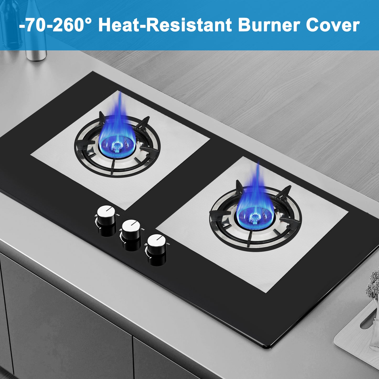 4pcs Stove Burner Covers