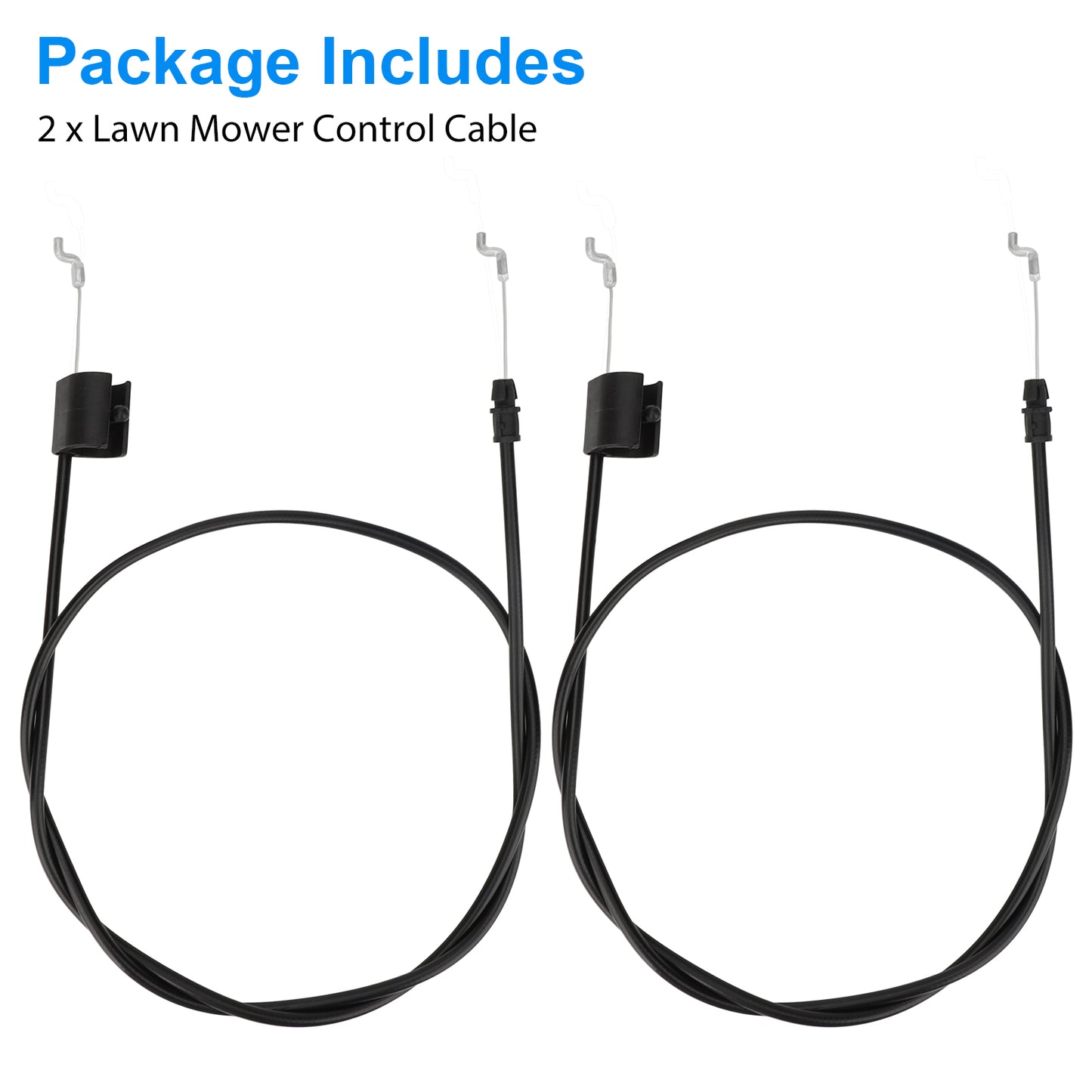 2pcs Lawn Mower Engine Zone Control Cable