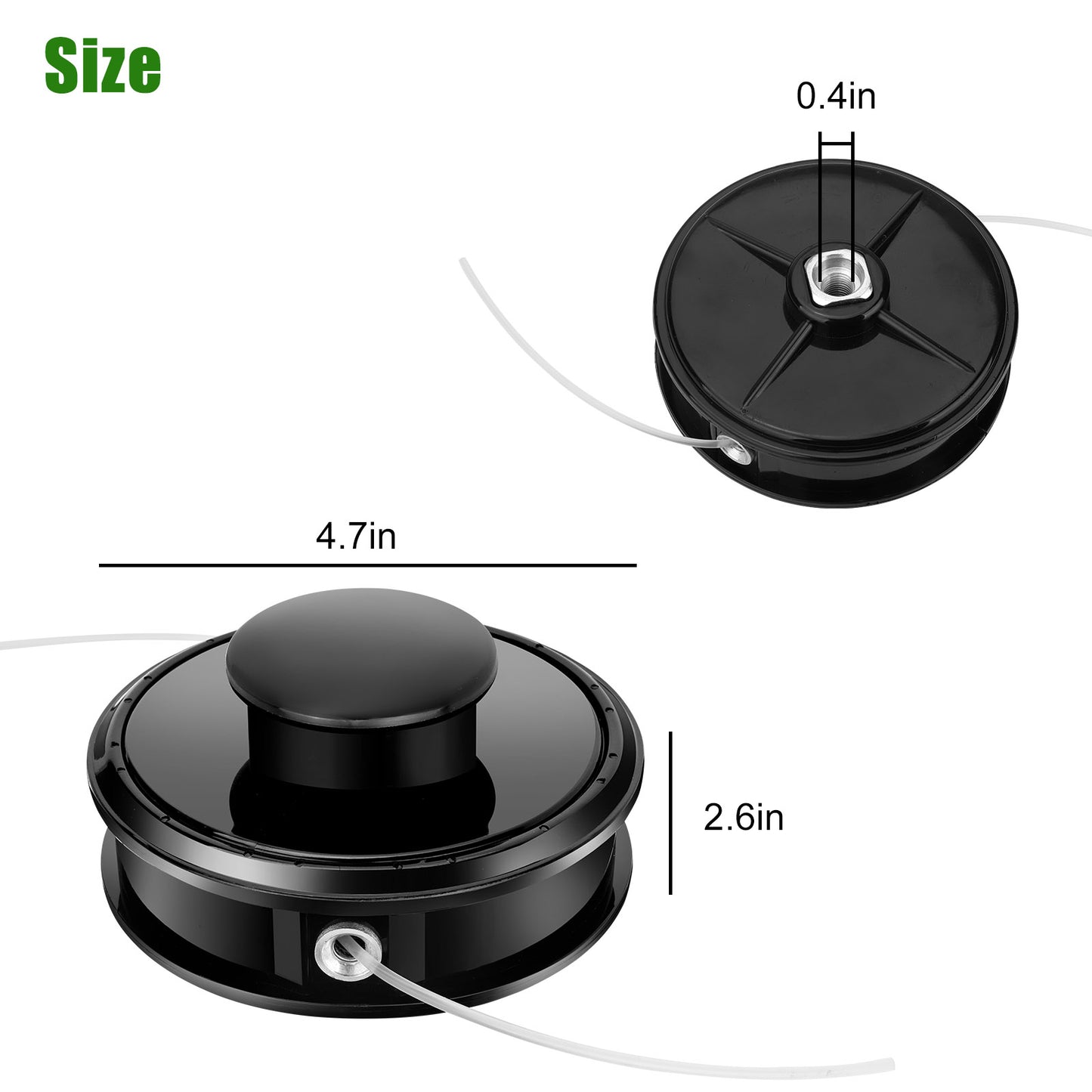 Replacement Trimmer Bump Head for Echo - Easy to Install and Durable