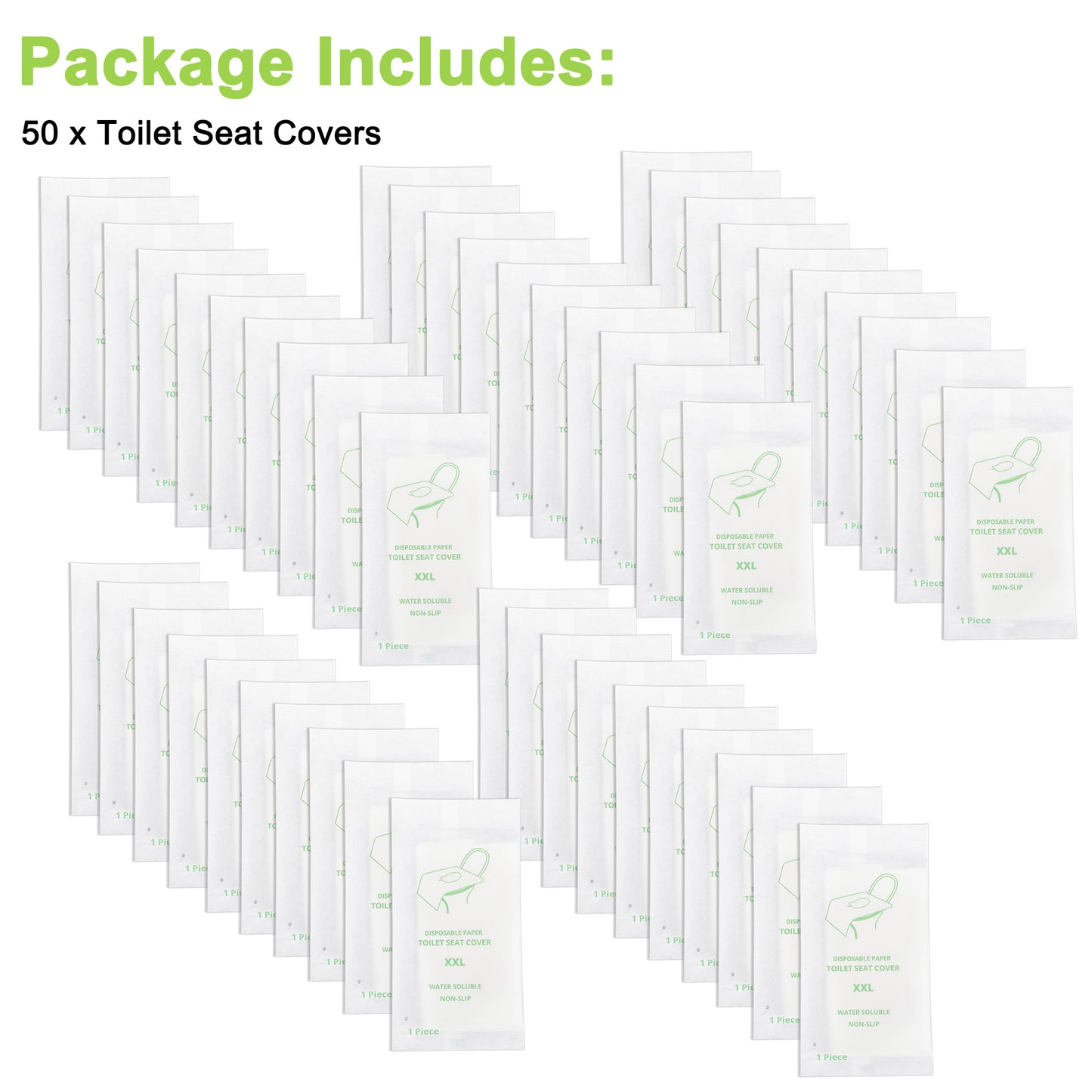 Disposable Toilet Seat Covers - Hygienic Protection, Travel-Friendly