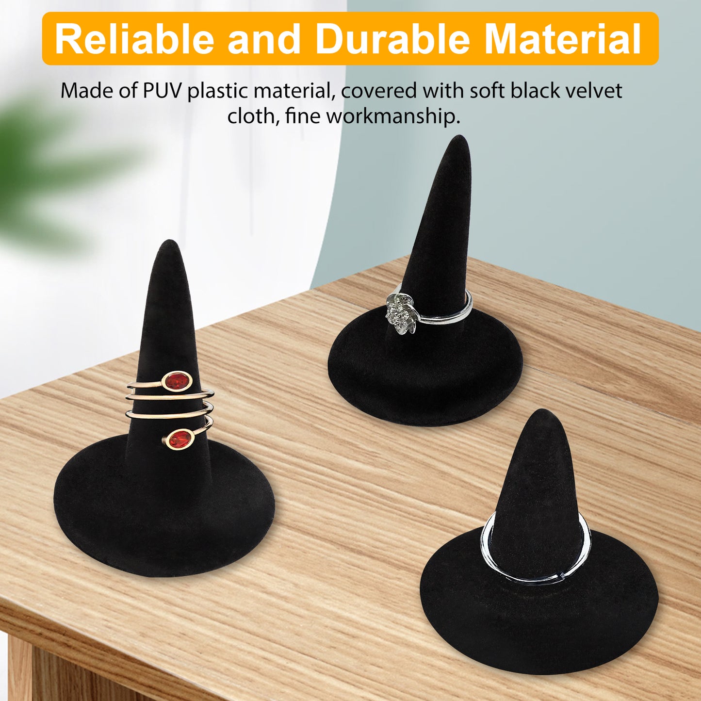 Ring Display Stand - Neatly Showcase and Organize Your Rings