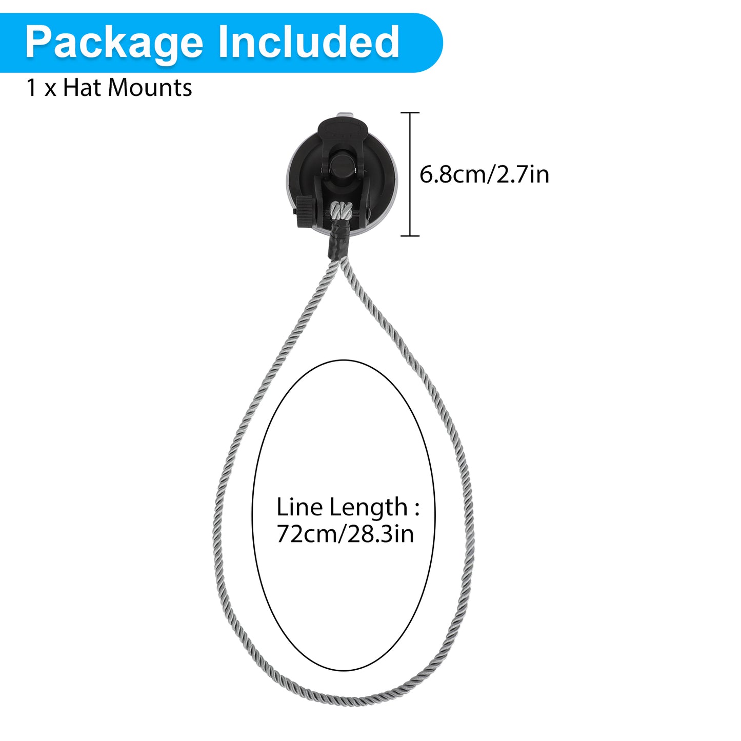 Cowboy Hat Mounts for Vehicle - Cowboy Hat Holder,Home Storage Rack For Truck Seat Car Accessories (black)