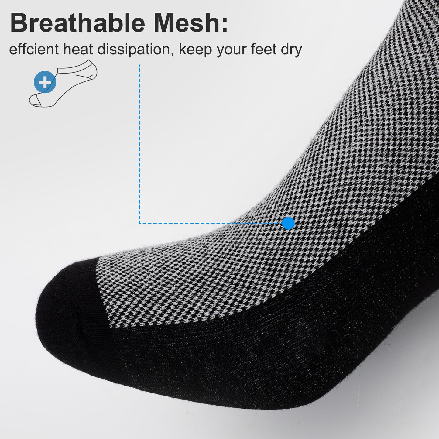 6 Pairs No Show Men's Socks - Casual Invisible Non-slip Socks,Low Cut Socks,CottonSocks for Men Loafer Sneakers Boat Shoes