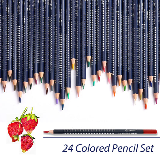24 Piece Colored Pencil Set