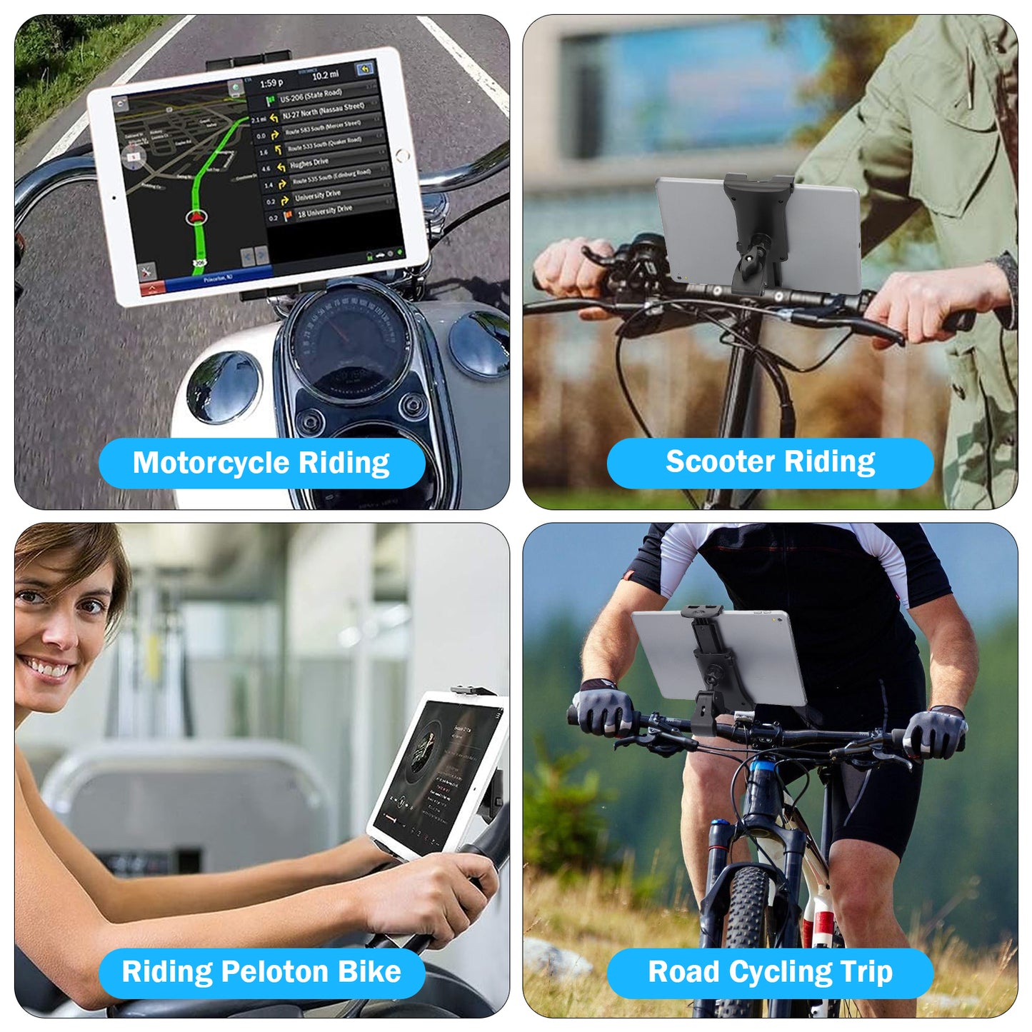 Music Microphone Tablet Holder - Music Microphone Stand Holder Mount Fit For 7-11" Tablet iPad 4 3 2 Samsung Tab