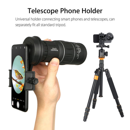 Universal Cell Phone Quick Photography Adapter Mount Holder Clip Bracket for Microscope Binocular Monocular Spotting Scope Telescope Accessories