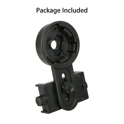 Universal Cell Phone Quick Photography Adapter Mount Holder Clip Bracket for Microscope Binocular Monocular Spotting Scope Telescope Accessories