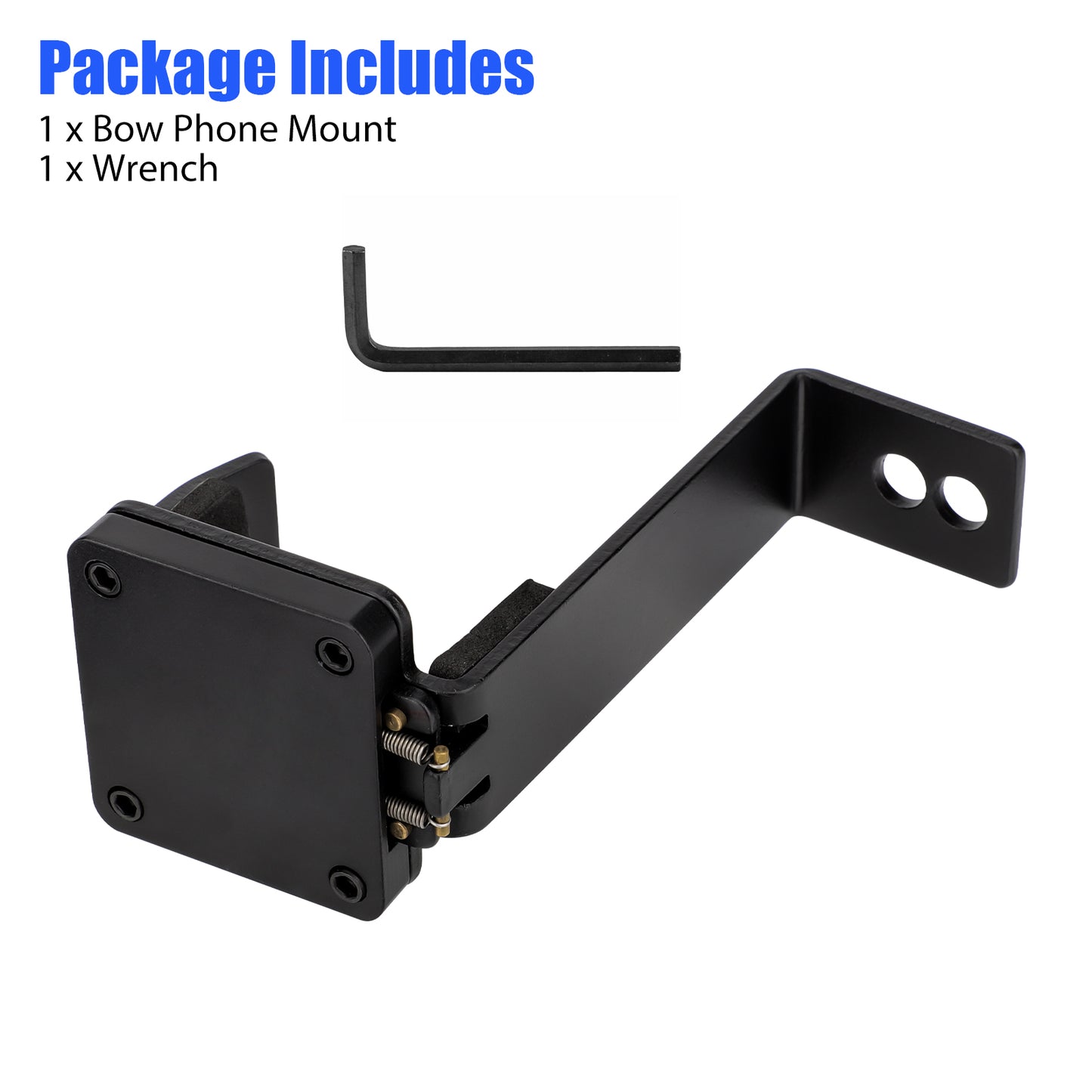 Universal Smartphone Camera Bow Mount Phone Holder - Bow Phone Mount for Compound and Recurve Bow Archery Hunting Shooting Record